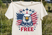 Land of the Free, 4th of July PNG, a Seasonal Illustration by Rose Art (Thumbnail 2 of 7)