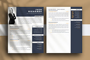 Professional resume Template, a Templates & Theme by paulresume (Thumbnail 3 of 4)