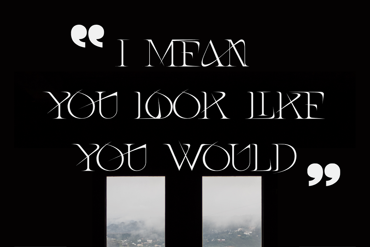 Across Corner Font, a Serif Font by 177Studio (Photo 3 of 8)