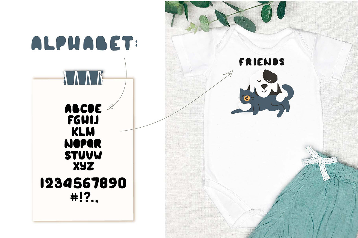 Cute Cats and Dogs patterns, an Animal Illustration by essskina (Photo 7 of 9)