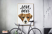 Breeds of dogs - watercolor. Part 1, an Animal Illustration by KatBranchArt (Thumbnail 5 of 5)