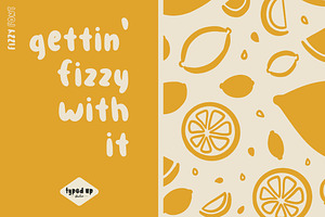 Fizzy Bubbly Display Font