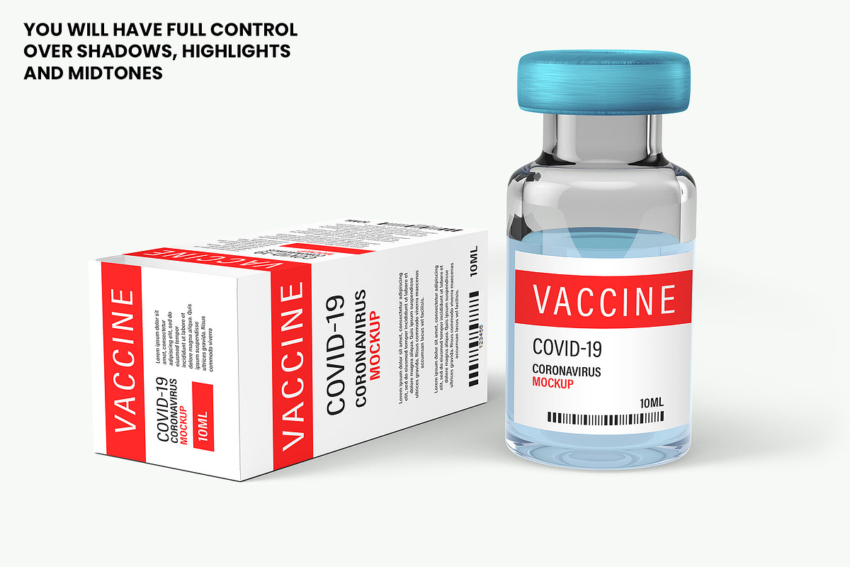Vial Bottles Mock Up - 9 views, a Packaging Mockup by Illusiongraphic (Photo 6 of 19)