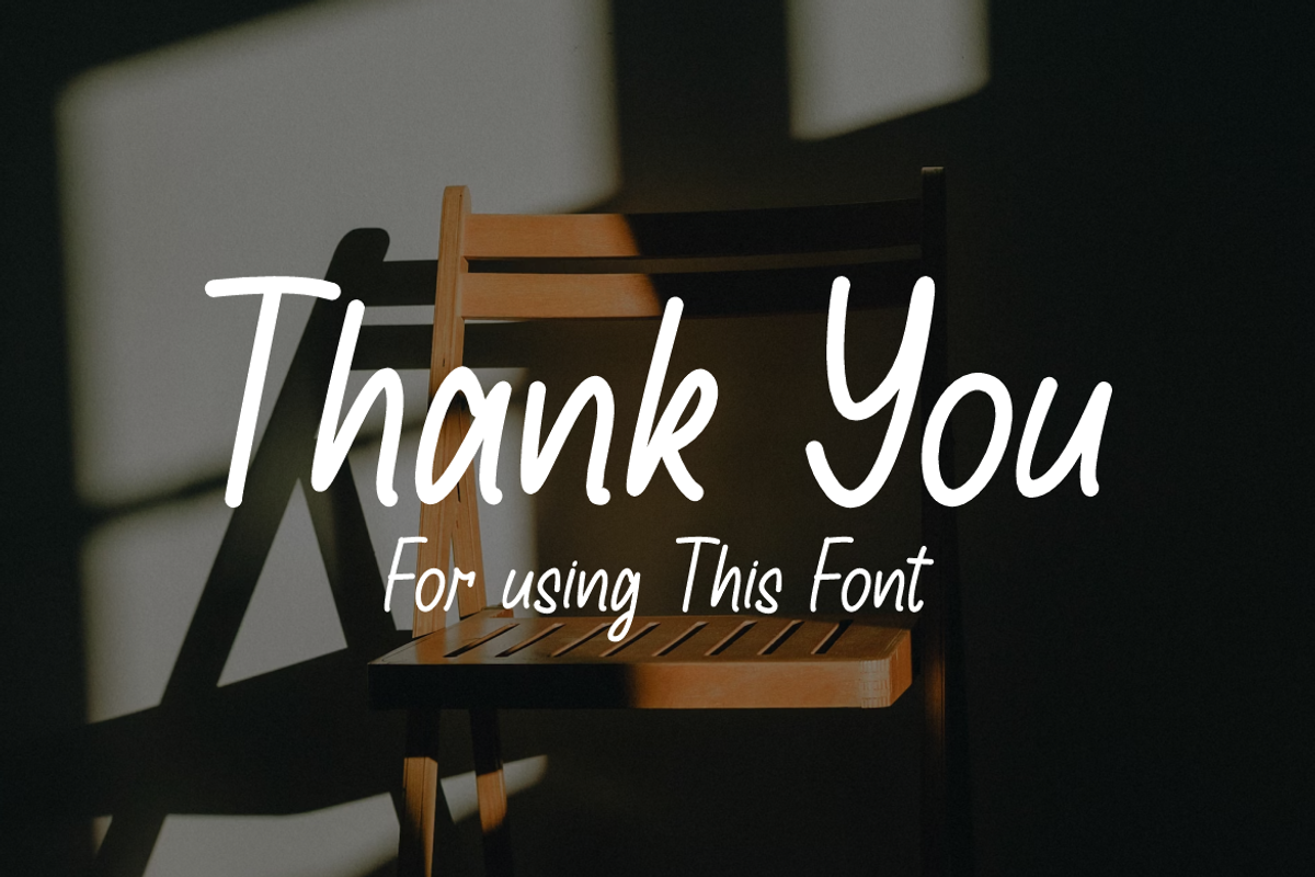 Wishtarly Grouthen Font, a Handwritten Font by QR Design Studio (Photo 7 of 7)