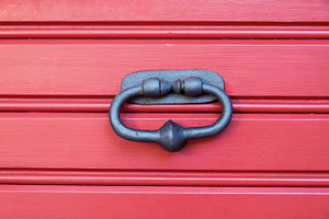 Old metal door knocker, an Architecture Photo by BOOCYS