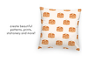Pancakes clipart illustration, an Illustration by Allyson Johnson (Thumbnail 2 of 3)