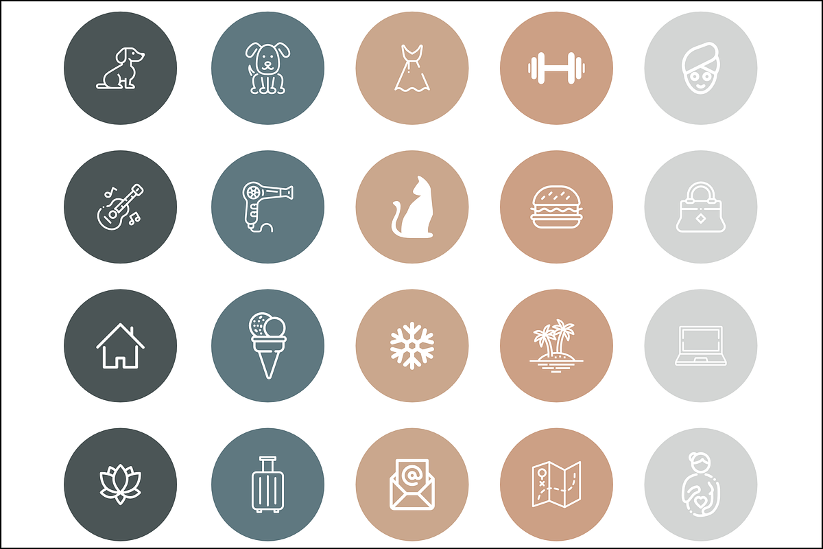 Sunburnt Sea-Instagram Cover Icons, an Icon by LeArt (Photo 2 of 3)