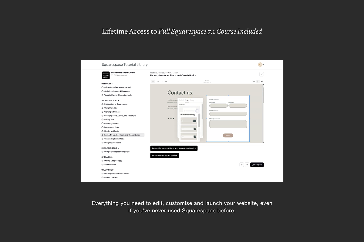 Squarespace Photographer Website, a Squarespace Template by Studio TSM (Photo 11 of 16)