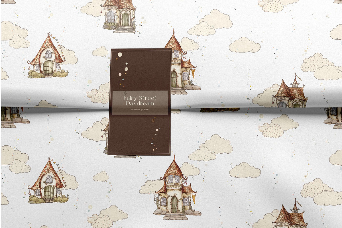 Fairy Street Daydream Pattern, a Pattern Graphic by MouseGrey (Photo 2 of 9)