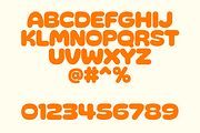 Osora | Bold Bubble Font, a Sans Serif Font by Koplexs Studio (Thumbnail 8 of 10)