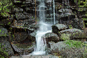Beautiful waterfall, a Photo by saiko3p