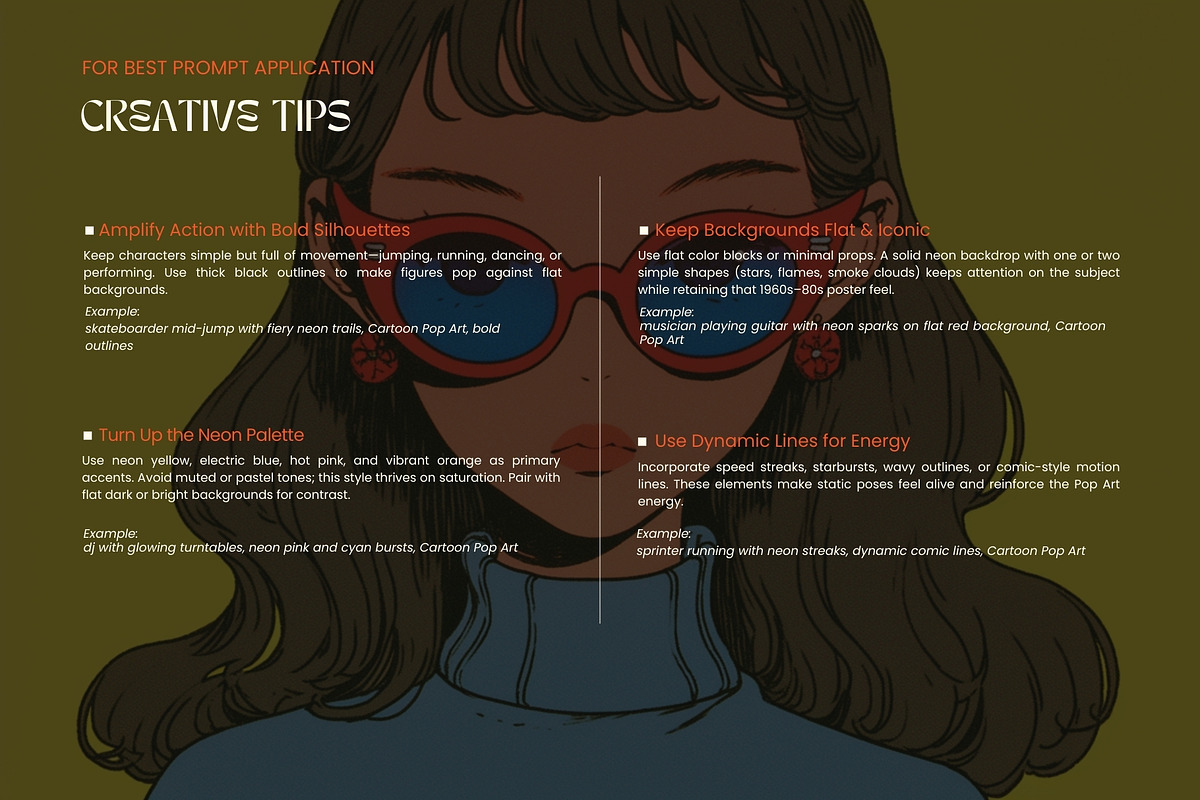 Cartoon Pop Art Illustration Prompt, a Decorative Illustration by Artimind Studio (Photo 9 of 10)