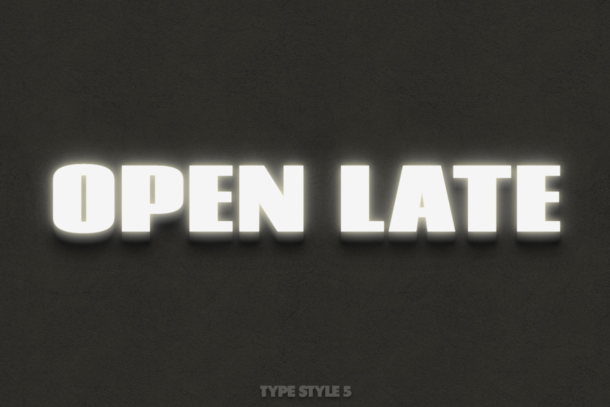Neon CSS Type Styles (+PSD), a Templates & Theme by Rex Rainey (Photo 6 of 6)