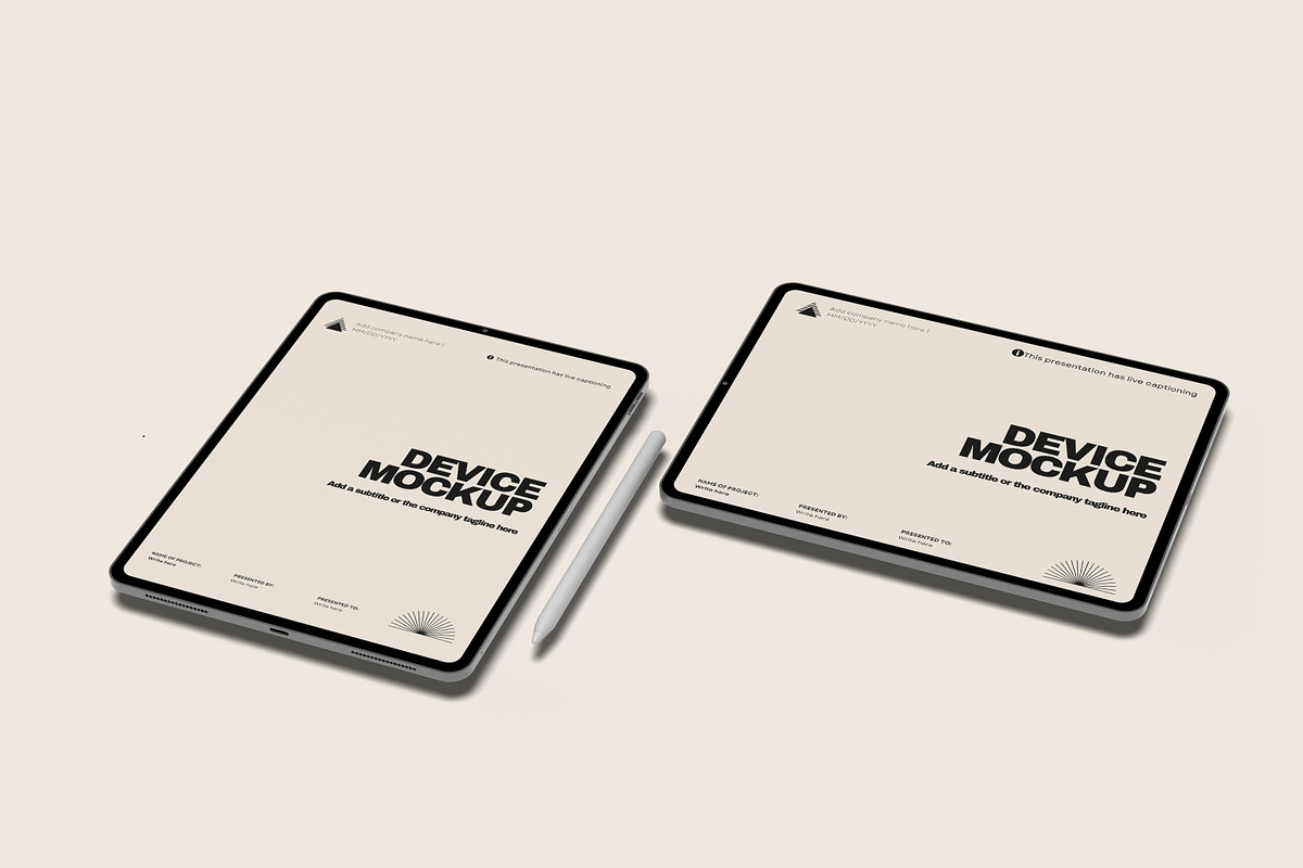 iPad Pro Mockup, an iPad Mockup by ulfatunnazira (Photo 4 of 8)