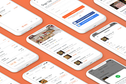Foodude - Food Delivery App Design, an App Template by Capi Product (Thumbnail 5 of 6)