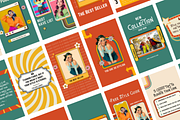 270 Retro Instagram Templates, a Templates & Theme by judayartworks (Thumbnail 5 of 7)