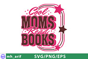 Cool Moms Read Books Mama Mom Mother, a Graphic by mh_arif (Thumbnail 2 of 4)