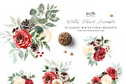 Winter Floral Ensemble, an Illustration by Kim Thoa Designs (Thumbnail 3 of 12)