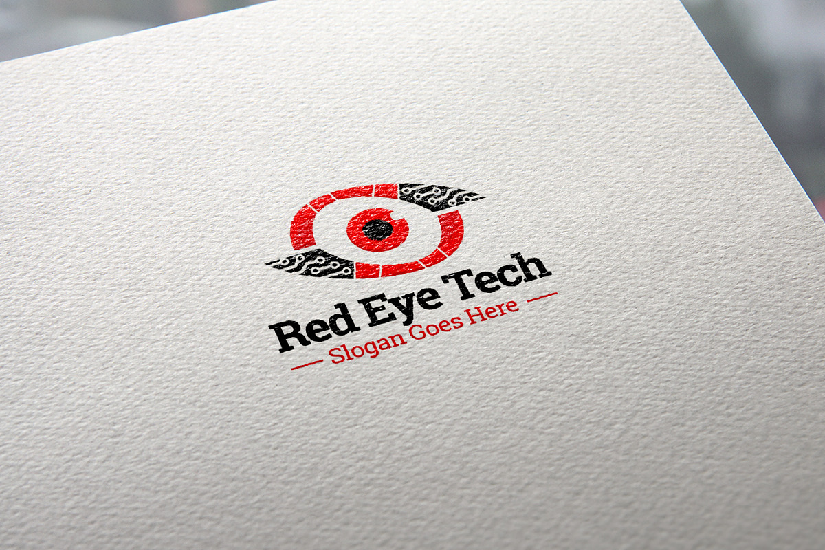 Red Eye Logo Template, a Branding & Logo Template by tjahyo