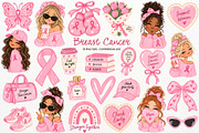 Breast Cancer Awareness Clipart Bow, a Healthcare Illustration by SugarCloudStudioArt (Thumbnail 1 of 5)