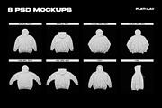 Hoodie Mockup - Gildan 18500, a Hoody Mockup by FLYERWRK (Thumbnail 2 of 11)