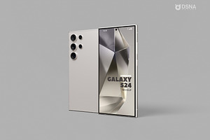 Galaxy S24 Ultra Basic Mockup V1, an Android Mockup by DSNA Mockup