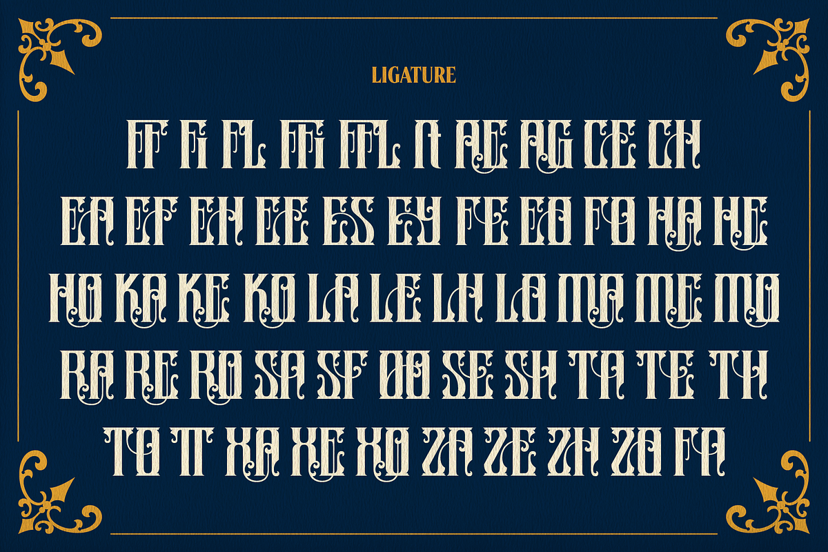 Kingstone, a Serif Font by Burntilldead (Photo 9 of 12)