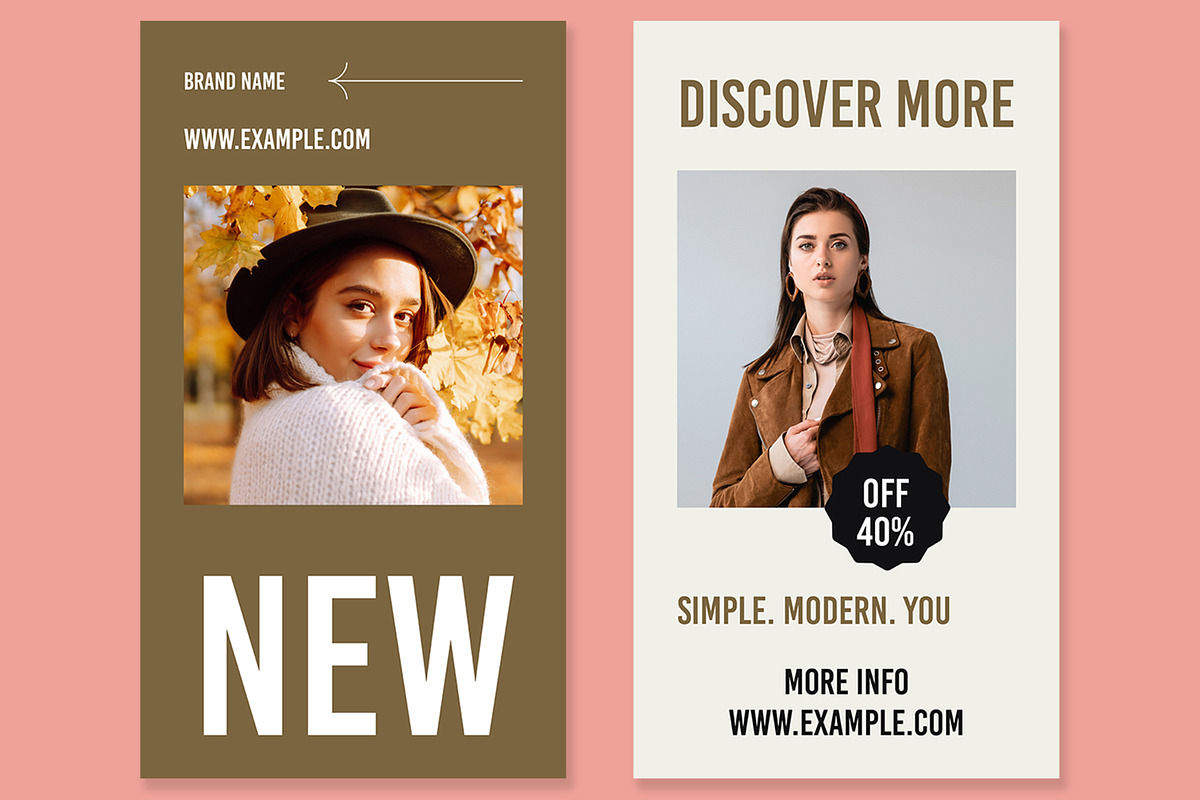 Minimal Social Media Story Template, an UI Kit Template by ContestDesign (Photo 3 of 4)