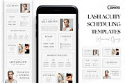 Lash Tech Acuity Scheduling • Canva, a Websites & App Template by OniriqveDesigns (Thumbnail 1 of 8)