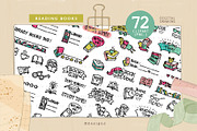 Doodle Drawing Books Library, an Illustration by NDesigns (Thumbnail 4 of 4)