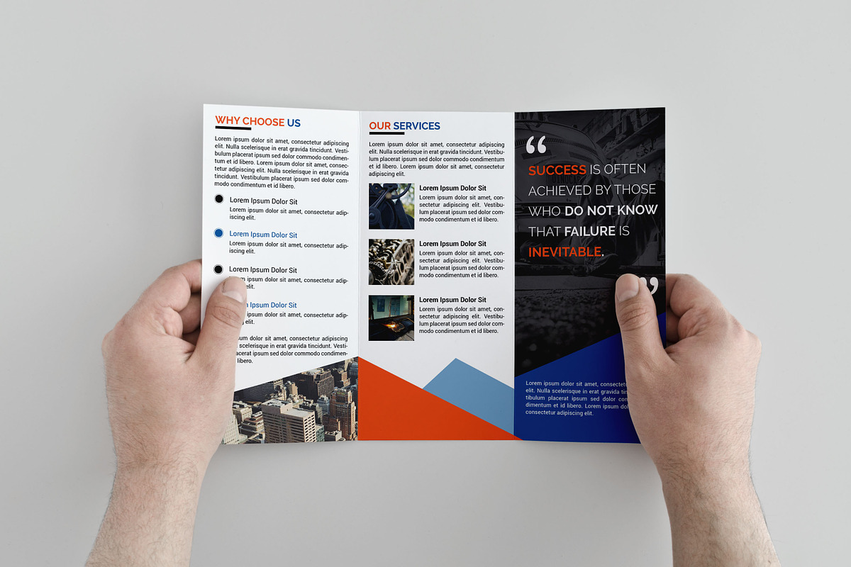 Corporate Trifold Brochure, a Brochure Template by assaiv (Photo 6 of 6)