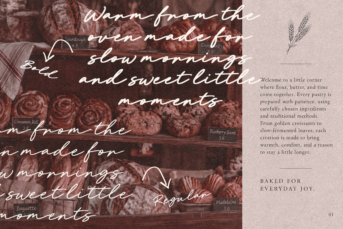 Prague | 02 Font with Swash, a Script Font by Metasena Typefoundry (Photo 7 of 10)