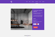Quest - Portfolio PSD Template, a Websites & App Template by bigpsfan's SHOP (Thumbnail 5 of 7)