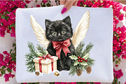 Whimsical Halloween Peeking Clipart, a Seasonal Illustration by SVGArt (Thumbnail 4 of 5)