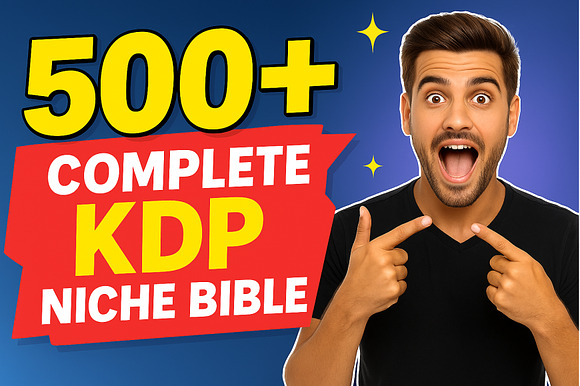 500+ Complete KDP Niche Bible preview 7