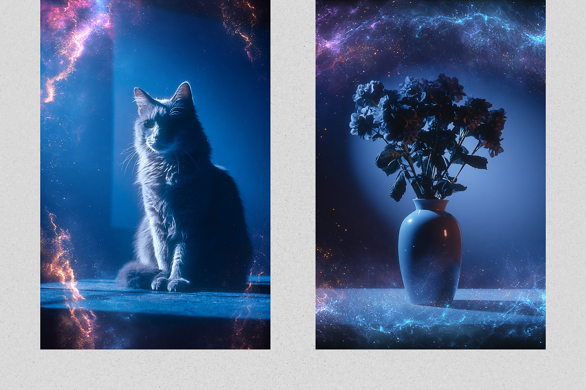 Galaxy Nebula Space Overlays, a Texture Graphic by PhotoSpirit (Photo 6 of 8)