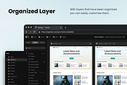 WorlGov - Organization Framer WebKit, a Landing Page Template by Agensip Design Agency (Thumbnail 9 of 10)