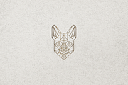 Geometric Luxury Dog Logo, a Branding & Logo Template by Luxury Logos (Thumbnail 4 of 4)