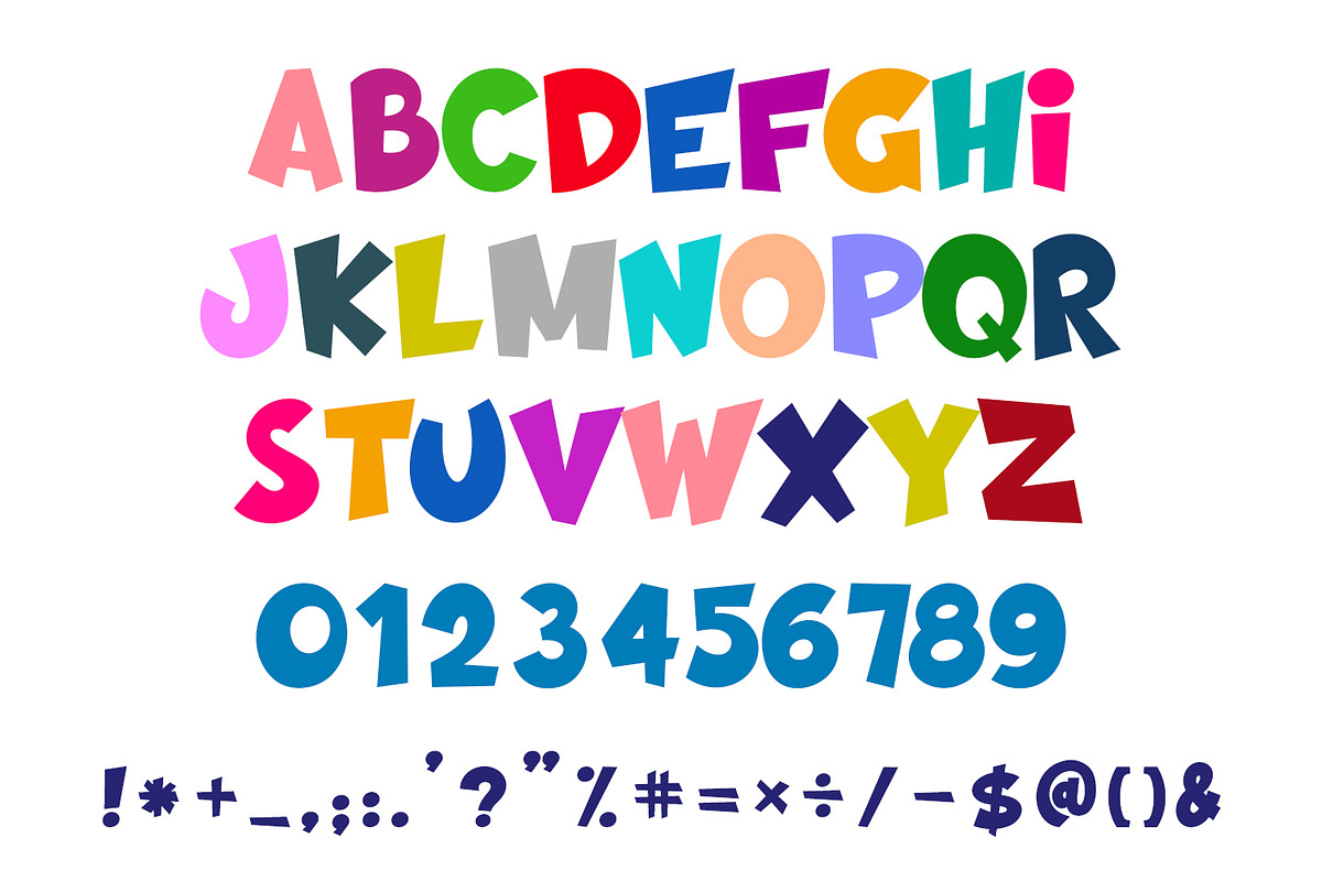 Fun Comics Font, a Sans Serif Font by OWPictures (Photo 7 of 7)