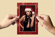 Christmas Photo Frame Template preview 3