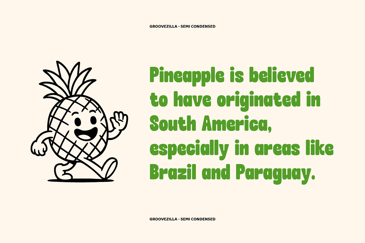 Groovezilla - Retro Bold Fonts, a Sans Serif Font by Dikas Studio (Photo 13 of 20)
