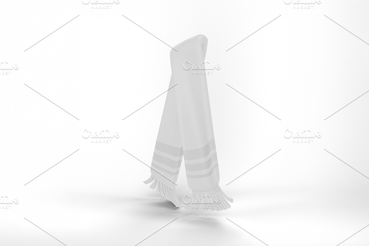 Scarf Mockup, a Merchandise Mockup by Qaleb Studio (Photo 2 of 2)