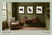 Noble Equine | Elegant Branding Pack, an Animal Illustration by TMETA design (Thumbnail 5 of 14)