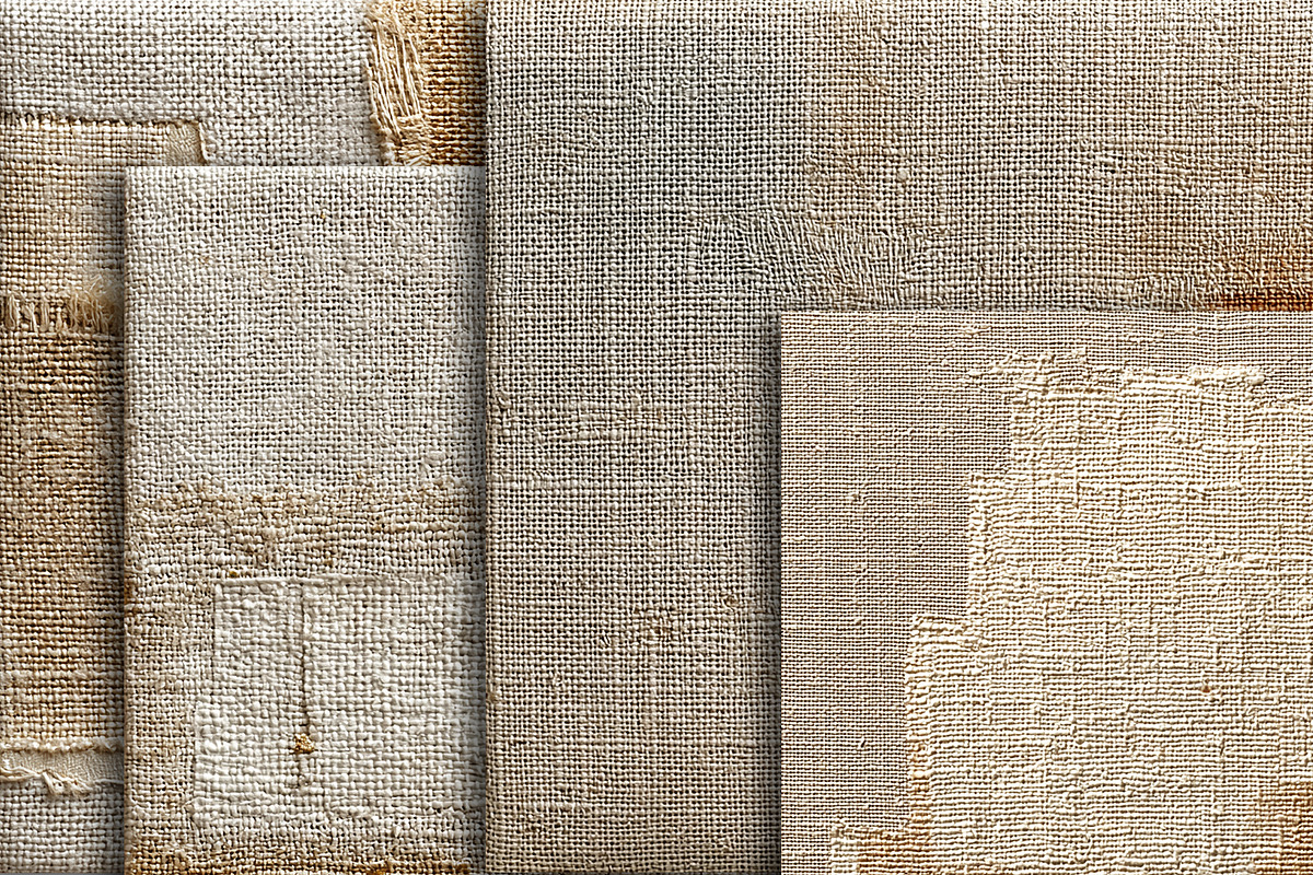 Old Burlap Linen Wabi Sabi Textures, a Texture Graphic by Area (Photo 13 of 18)