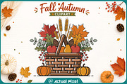 Fall Autumn Clipart Bundle, a Seasonal Illustration by Actual Pixel (Thumbnail 17 of 21)