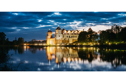 Mir, Belarus. Panorama Of Mir Castle, an Architecture Photo by Our Amazing World
