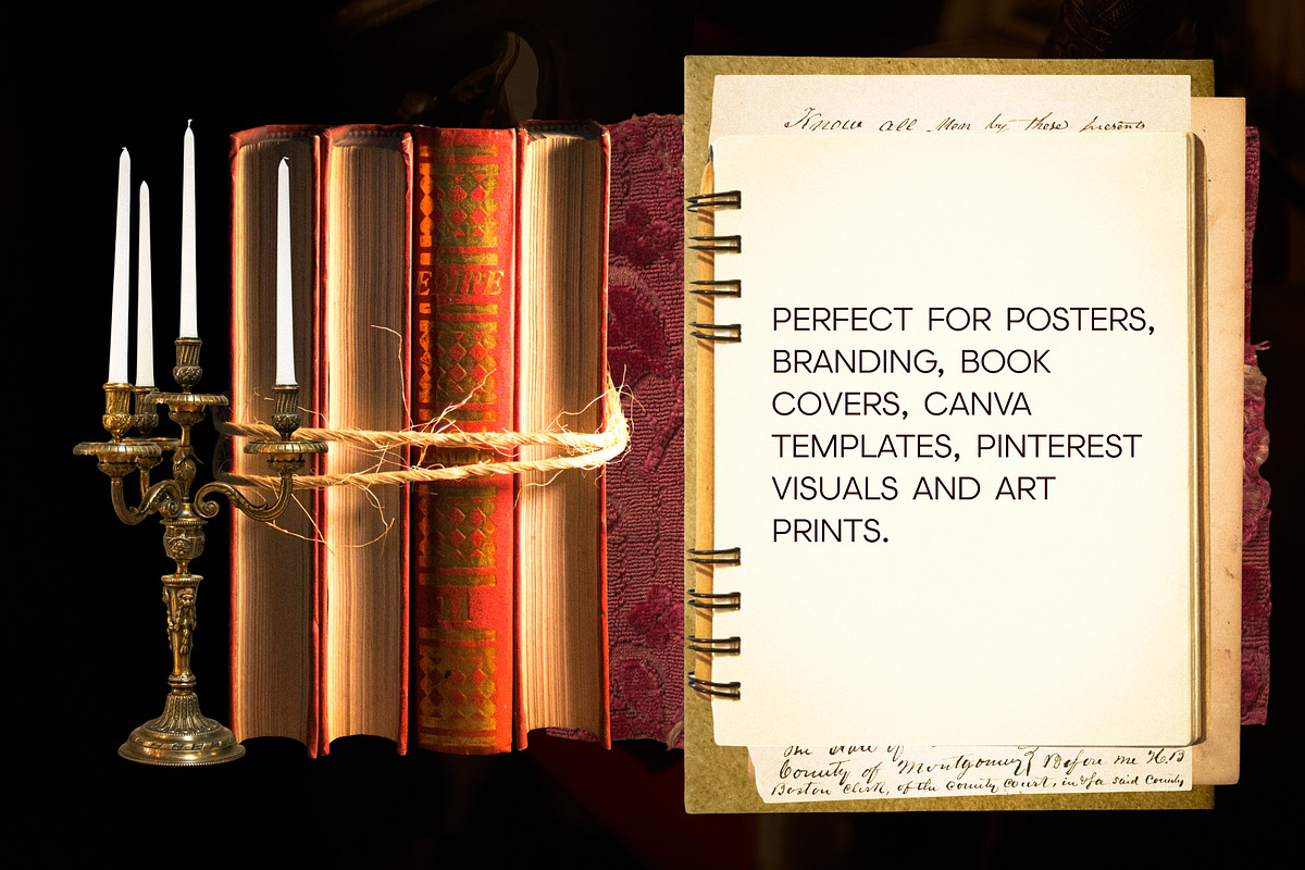 Velvet Heirloom: Museum Collage Kit, an Object Graphic by Anzhelika (Photo 6 of 9)