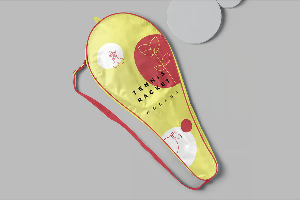 Tennis Racket Mockups, a Product Mockup by megostudi0 (Photo 3 of 7)