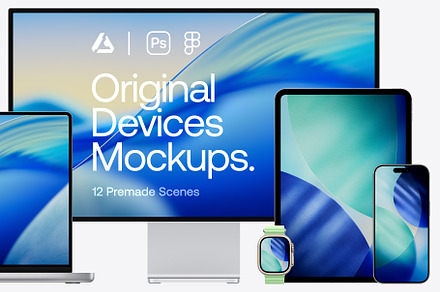 12 Original Devices Mockups - 2026, an iPhone Mockup by Asylab