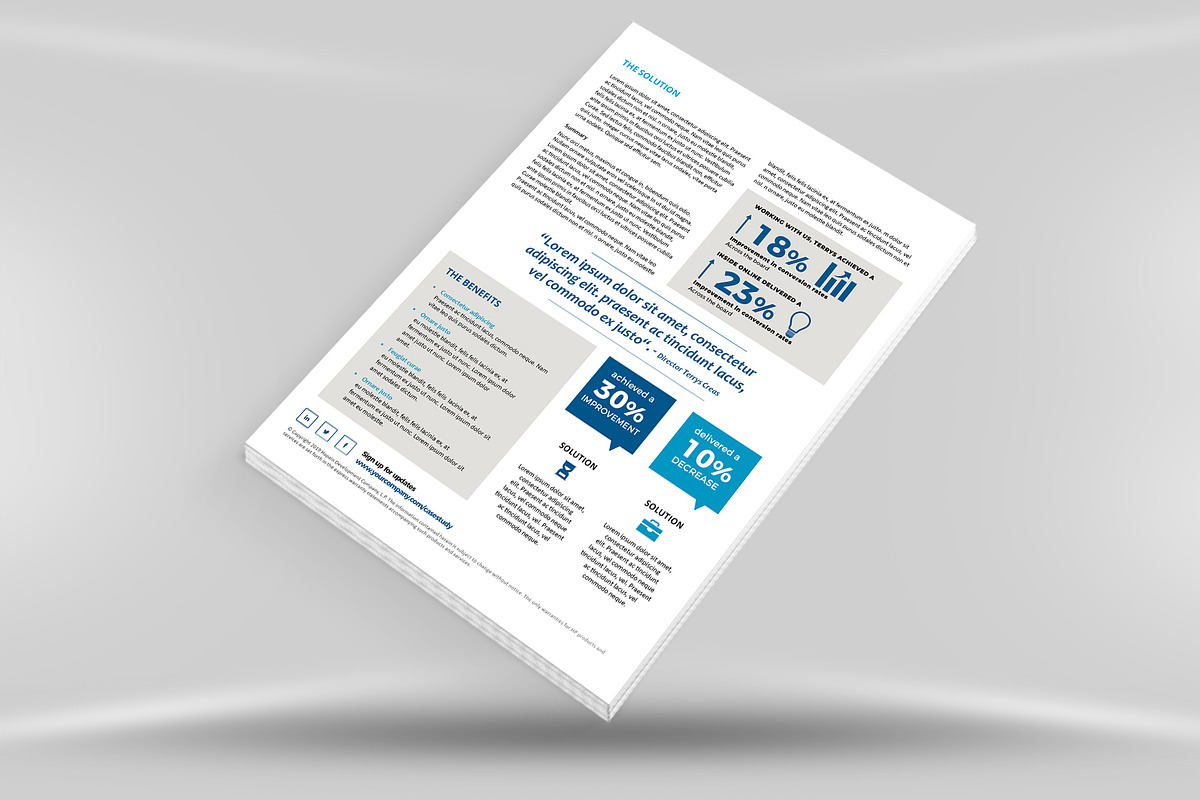 Case Study, a Flyer Template by MadridNYC (Photo 3 of 3)